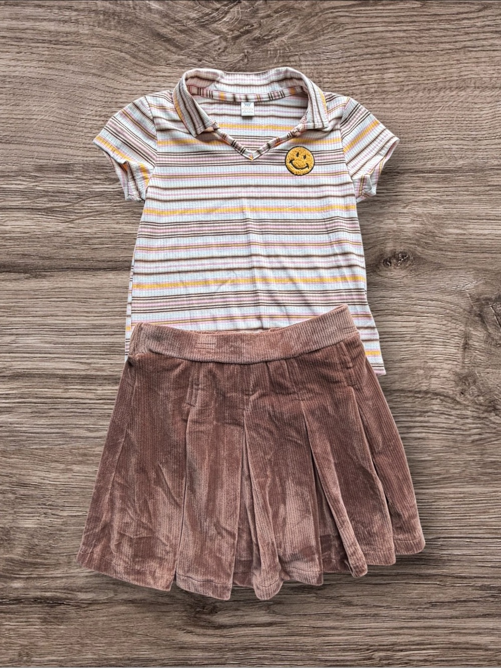 Girls Sweet Butterfly Matching Set Size 10/12